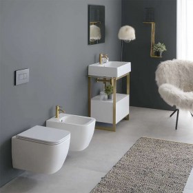 Sanitari Sospesi THEOREMA 2.0 Wc Twist e Bidet 