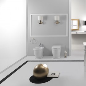 Sanitari bagno a terra Time Gsg Ceramic Design