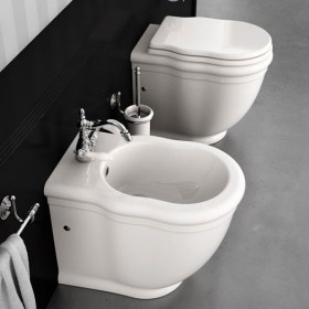 Sanitari bagno filomuro Ellade Hidra Ceramica