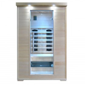 Sauna per due persona piccola 120x100x190 LUCREZIA