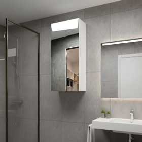 Specchio contenitore bagno 25 cm