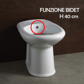 Wc con funzione bidet integrata