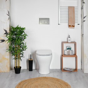 Wc Bidet Combinato a terra filomuro Zeta Multifunzione