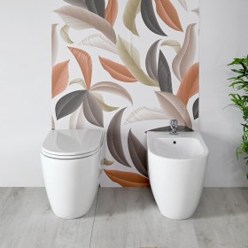 WC BIDET forma Arrotondata YORK di Ceramica Tuscia