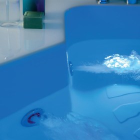 Vasca da Bagno Sharm rettangolare Whirlpool e Cromoterapia