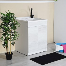 Mobile Lavatoio ZARA 60x60 Bianco | Olmo Bianco