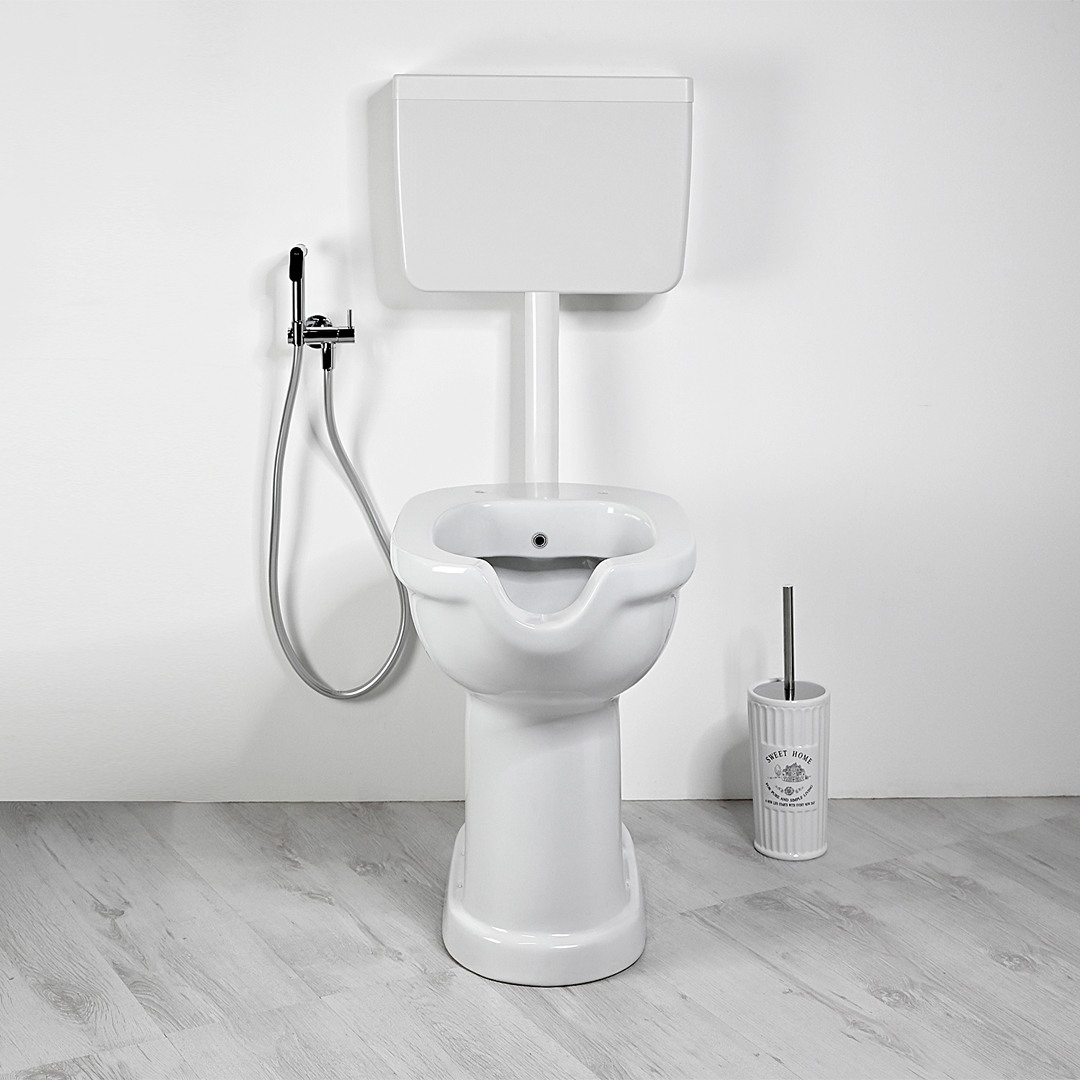 WC Bidet Combinato Disabili Incorporato Ergonomico SENIOR H50